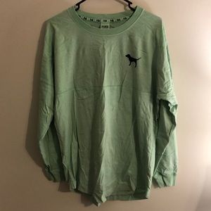 VS Pink Long Sleeve Tee Shirt